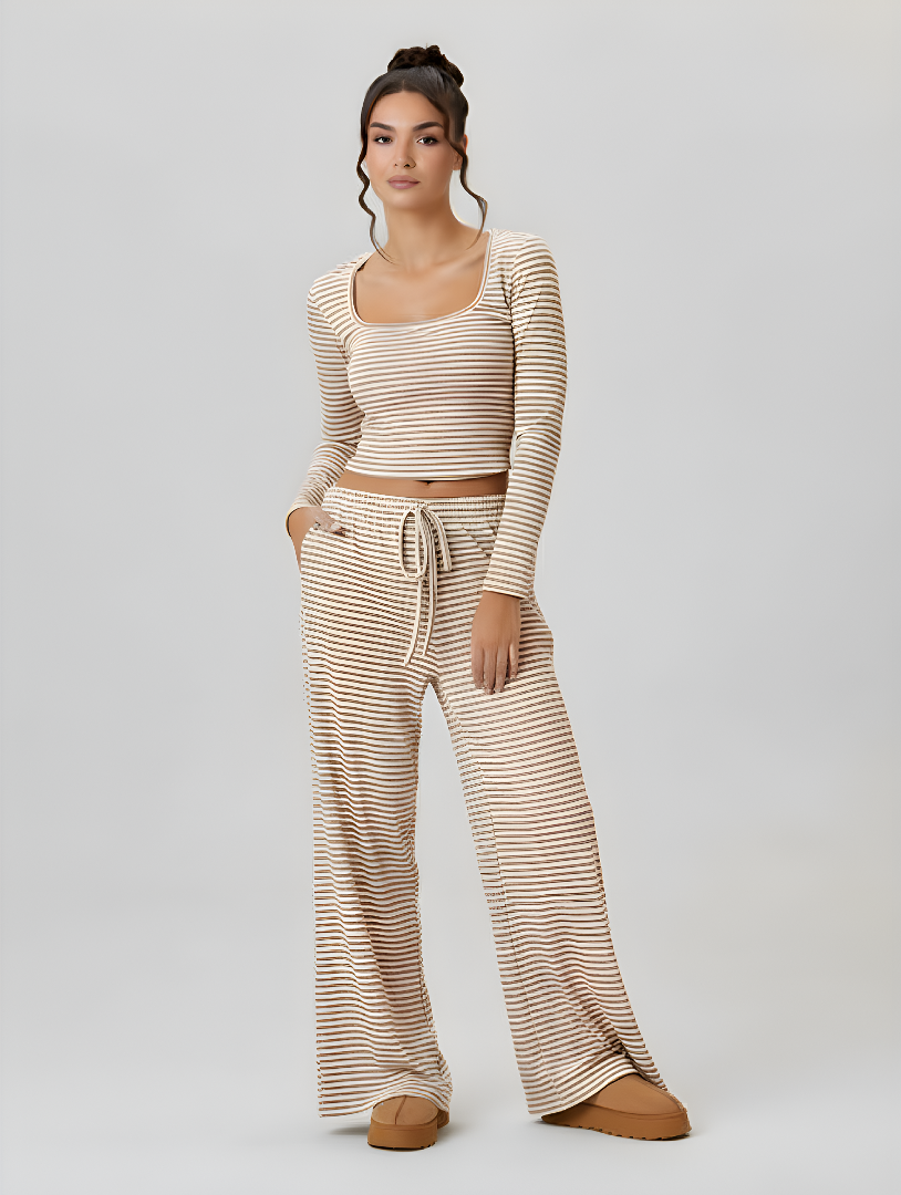 Striped Lounge Set