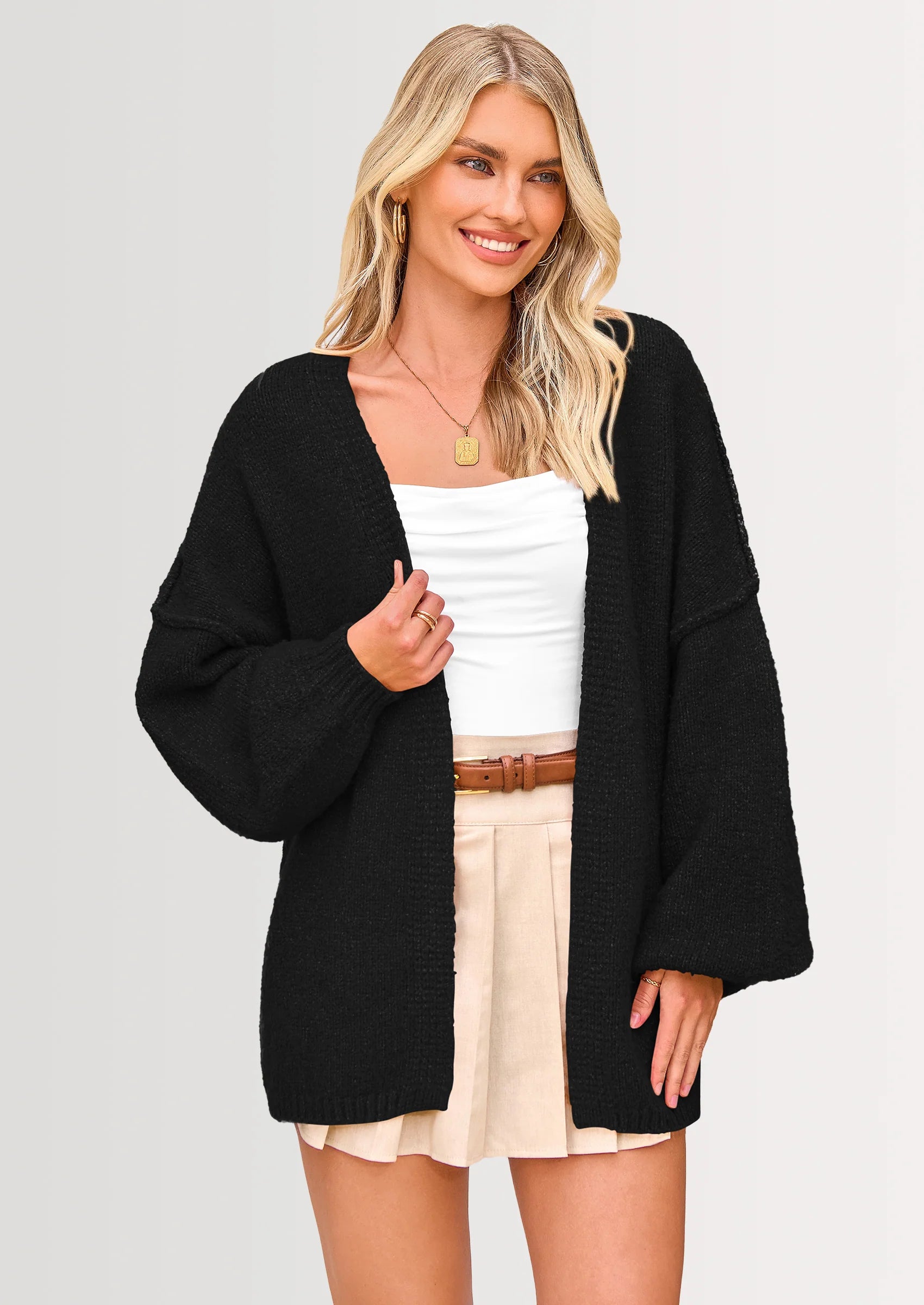 Qano™ Oversized Cardigan
